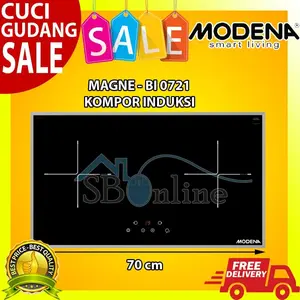 Kompor Tanam Listrik Induksi BI 0721 2 tungku