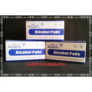 Alkohol Swab/Kapas Alkohol/Tissu Alkohol/Alcohol Swab Isi 100