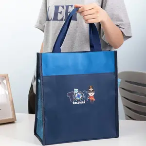 Deli Tas Belanja Ukuran 45x28cm Tampilan Oxford kapasitas besar 72601