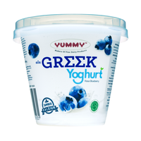 Gambar Yummy Greek Yoghurt Blueberry 12 x 100g dari YUMMY Dairy Kota Administrasi Jakarta Timur 1 Tokopedia
