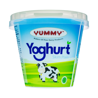 Gambar Yummy Yogurt Natural Skim Plain 12 x 100g dari YUMMY Dairy Kota Administrasi Jakarta Timur 2 Tokopedia