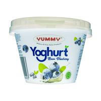 Gambar Yummy Fruit Yoghurt Blueberry 12 x 80g dari YUMMY Dairy Kota Administrasi Jakarta Timur 1 Tokopedia