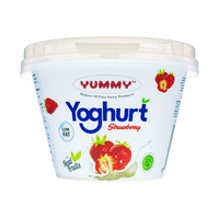 Gambar Yummy Fruit Yoghurt Strawberry 12 x 80g dari YUMMY Dairy Kota Administrasi Jakarta Timur 2 Tokopedia
