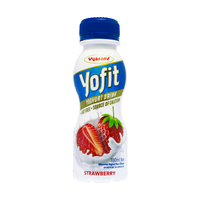 Gambar Yummy Yofit Yoghurt Drink Strawberry 12 x 180ml Minuman Segar dan Fit Sumber Kalsium Bebas Lemak Kultur Bakteri Hidup dari YUMMY Dairy Kota Administrasi Jakarta Timur 1 Tokopedia