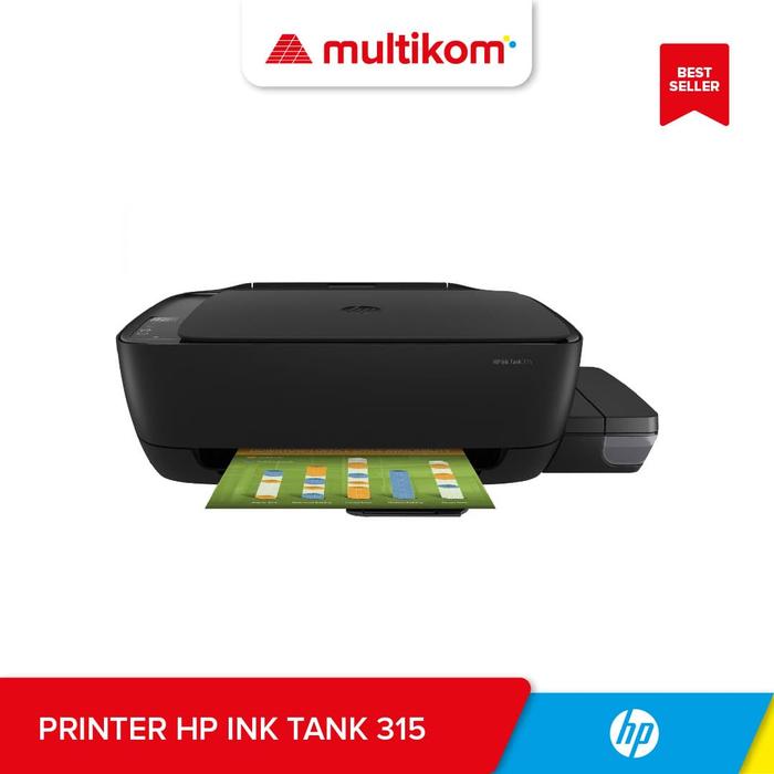 Gambar PRINTER HP INK TANK 315 ALL IN ONE (PRINT,SCAN,COPY) dari MULTIKOM ID Kota Palembang Tokopedia