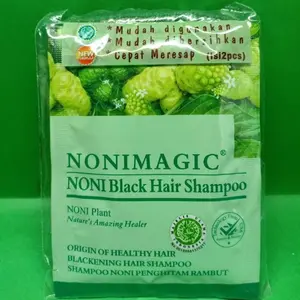 Nonimagic Noni Black Hair Shampoo Sachet / Penghitam Rambut - 20ml