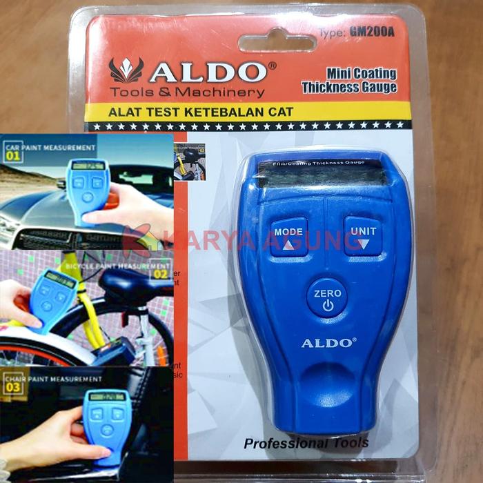 Jual Alat Ukur Lapisan Ketebalan Cat Digital Coating Paint Thickness ...