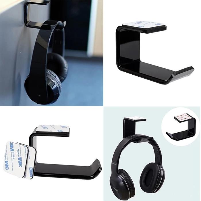 Gambar Stand hanger headset headphone earphone U-shape (Stand 06) dari Rihuy Computer Kab. Bekasi Tokopedia