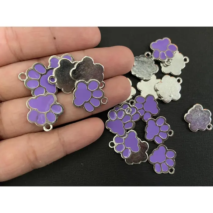 Gambar Enamel charm paw print claw charm enamel jejak kaki - Merah dari Done Handymade Kota Administrasi Jakarta Barat 4 Tokopedia