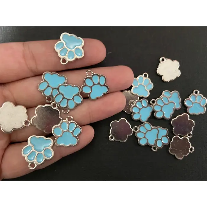Gambar Enamel charm paw print claw charm enamel jejak kaki - Merah dari Done Handymade Kota Administrasi Jakarta Barat 3 Tokopedia