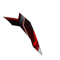 Gambar Sticker Body Kanan Stripe R Sid Lower Cowel Type 1 Sonic 150R dari Honda Cengkareng Kota Tangerang 3 Tokopedia