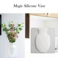 Gambar 1pc Magic Silicone Vase | Vas Bunga Silikon Tempel Hiasan Dinding dari Dt.Shop Medan Kota Medan 1 Tokopedia