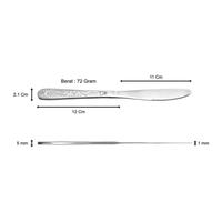 Gambar IDEAL Z008P Pisau Oles Selai / Oles Mentega Stainless Steel (23Cm) dari IdealOfficial Kota Administrasi Jakarta Utara 2 Tokopedia
