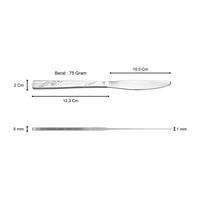 Gambar IDEAL KH008P Pisau Oles Selai / Oles Mentega Stainless Steel (22Cm) dari IdealOfficial Kota Administrasi Jakarta Utara 2 Tokopedia
