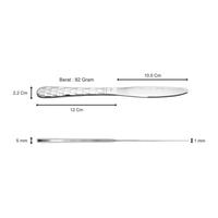 Gambar IDEAL KH006P Pisau Oles Selai / Oles Mentega Stainless Steel (22Cm) dari IdealOfficial Kota Administrasi Jakarta Utara 2 Tokopedia