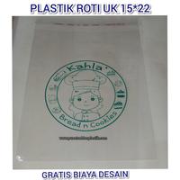 Sablon Opp Roti Jual sablon opp seal/plastik roti/plastik kue/30mic ukuran 15x22 isi ...
