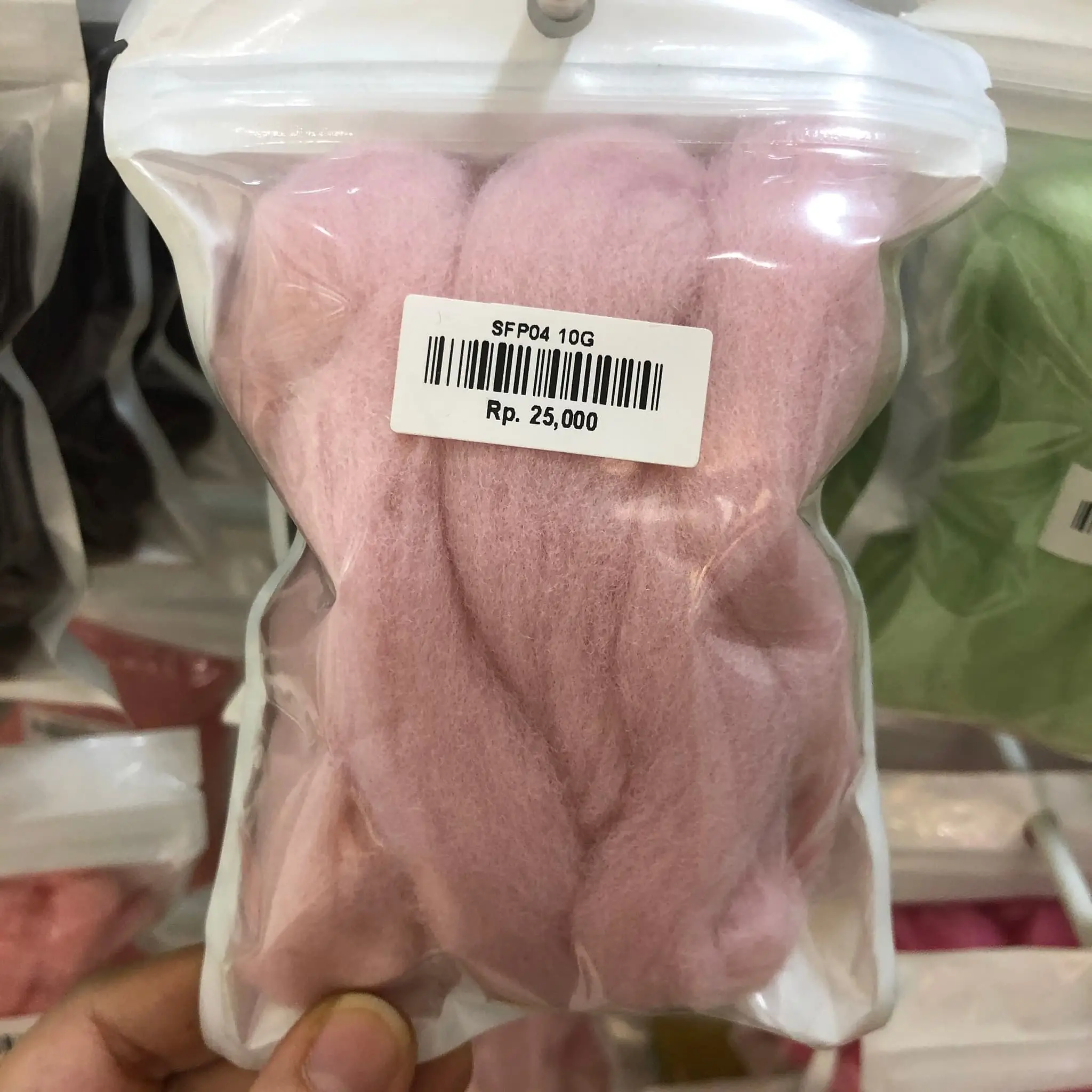 Felt wool roving short fiber SFP04