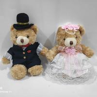 Gambar boneka bear/boneka pengantin/ boneka teddy bear dari louisshop878 Jakarta Barat 1 Tokopedia