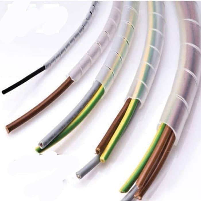 Jual Spiral Wrapping Band Kabel Cable SWB 15 12mm sampai 75mm Per ...