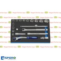 Gambar Spero Socket Set 3/8 inch 6PT 20pcs - Kunci Shock Set dari negeripertiwijaya Kota Administrasi Jakarta Barat 1 Tokopedia