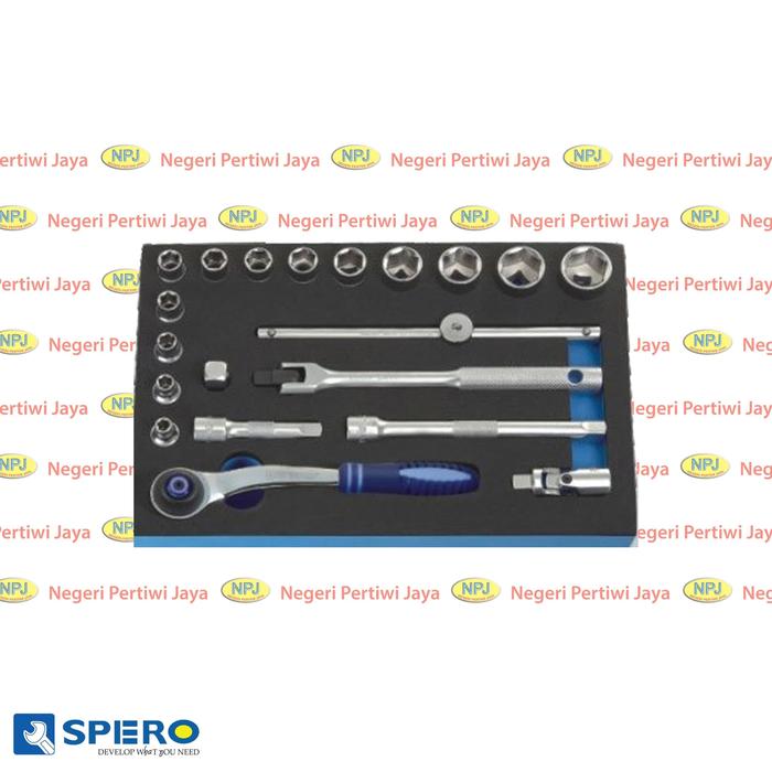 Gambar Spero Socket Set 3/8 inch 6PT 20pcs - Kunci Shock Set dari negeripertiwijaya Kota Administrasi Jakarta Barat Tokopedia
