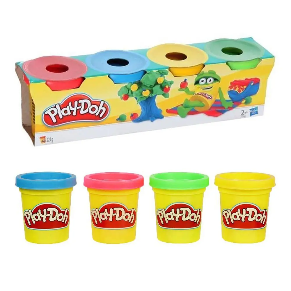 Playdoh classic colors set isi 4pcs Refill Play-Doh Original
