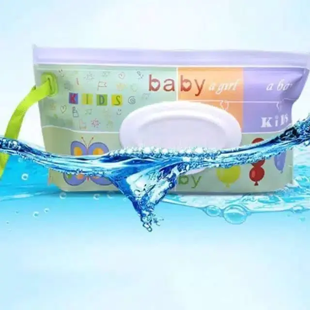 Tempat / Dompet / Kantong / Pouch Tissue Basah Kering Travel Praktis