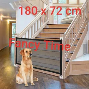 J2E02 Pagar Nylon Penghalang Anjing Kucing Kandang Binatang Magic Gate