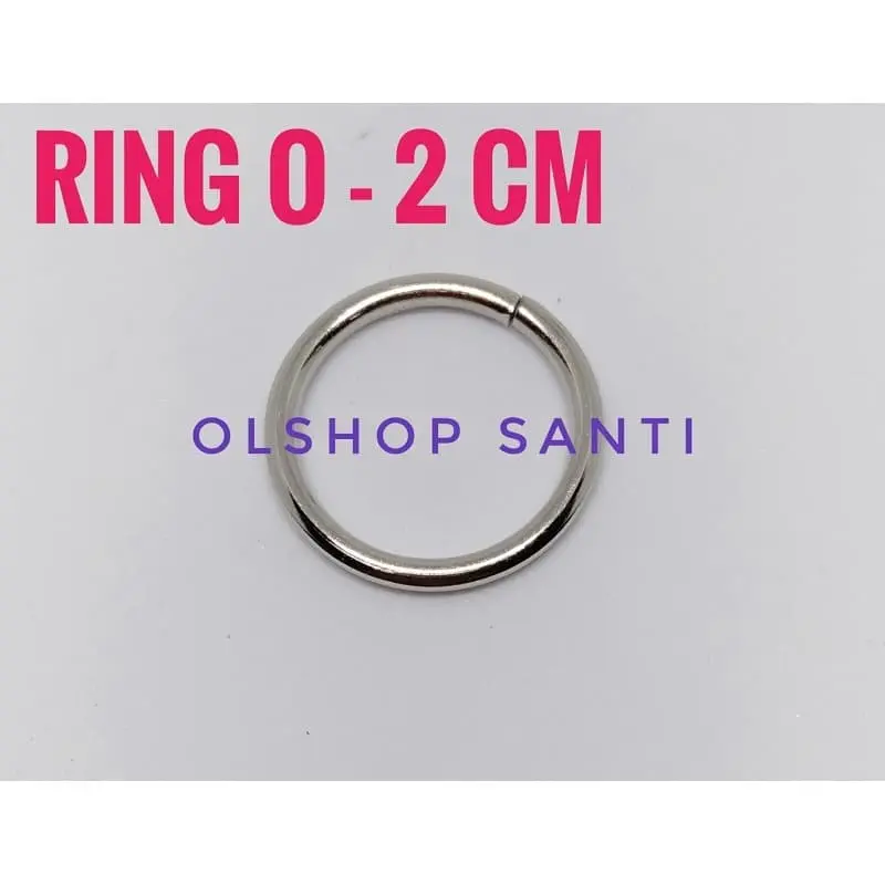 Ring O / Ring Bulat diameter 2 cm