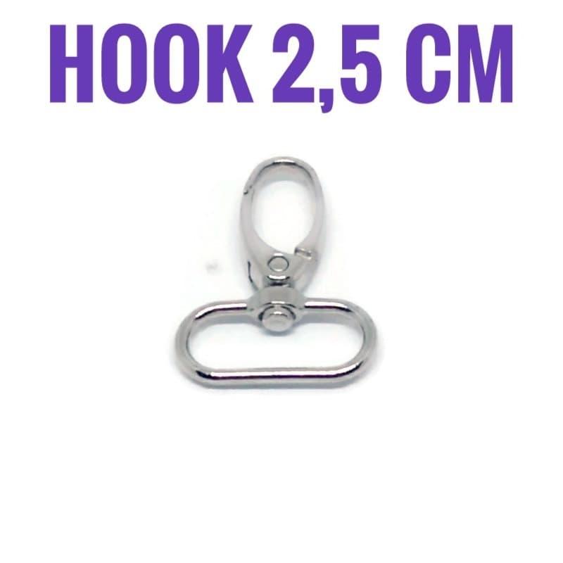 Pengait Tas / Cantelan Tas (Hook) 2,5 cm 3