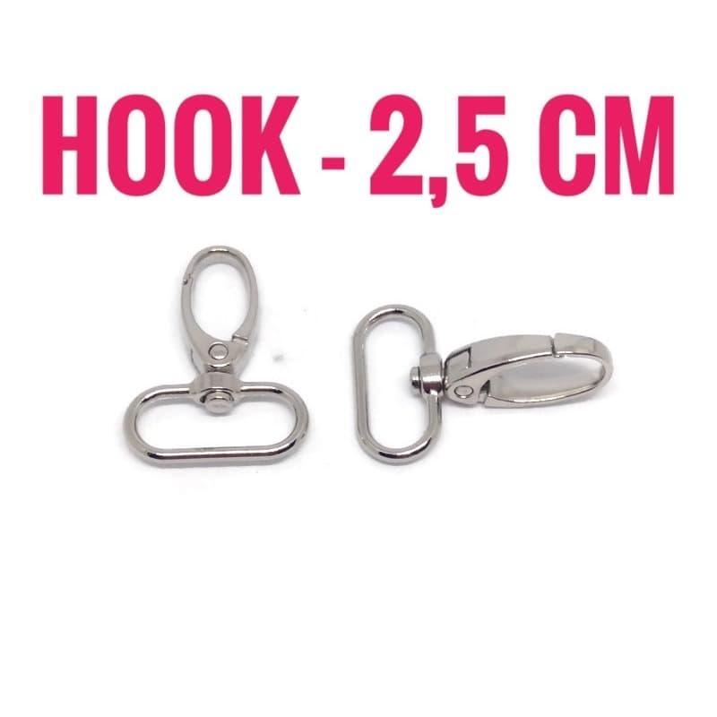 Pengait Tas / Cantelan Tas (Hook) 2,5 cm 4