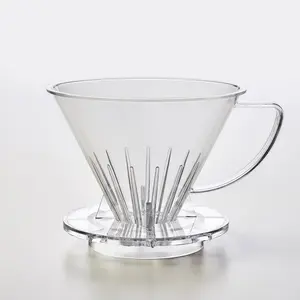 SUJI Pourover Dripper 01 Clear | Coffee Kopi Plastic V60 Alat Seduh