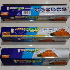 ALUMINIUM FOIL ROLL BEST FRESH FOR FOOD 30CM X 7,6M - 30 CM X 7.6M