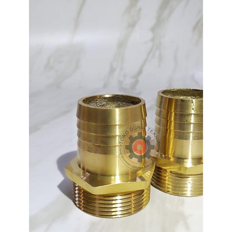 SELANG NEPPLE SIZE 1" BRONZE WILDEN PUMP 2
