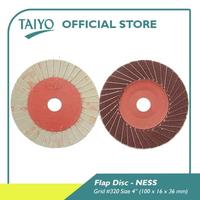 Gambar Taiyo Ness 36 Mata Gerinda Amplas Flexible #320 100mm dari TAIYO Abrasives & Adhesives Kota Administrasi Jakarta Barat 2 Tokopedia