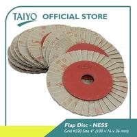 Gambar Taiyo Ness 36 Mata Gerinda Amplas Flexible #320 100mm dari TAIYO Abrasives & Adhesives Kota Administrasi Jakarta Barat 3 Tokopedia