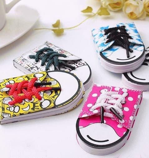 Gambar Buku Notes Model Sepatu dari Dunia Jasmine Kota Surabaya Tokopedia