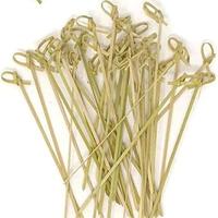 Gambar tusukan cocktail, tusukan bambu 13cm dari Luxindo Official Kab. Tangerang 3 Tokopedia