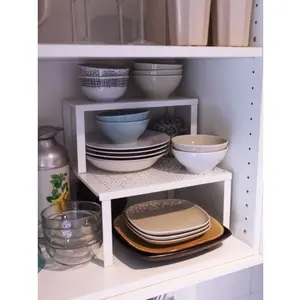 Sisipan Rak Dapur Sekat Rak Lemari Dapur Rak Piring Rak Bumbu