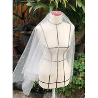 Gambar Sarkara Wedding Veil Mutiara with Blush - 1 dari Sarkara Kota Tangerang Selatan 3 Tokopedia