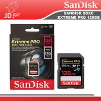 Gambar MEMORY SANDISK EXTREME PRO SD 128GB 170MB/S dari Jakarta Digital 8 Kota Administrasi Jakarta Pusat 1 Tokopedia