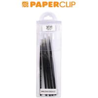 Gambar KUAS LUKIS ARTEMEDIA MANGLON SET 5 80RS dari Paperclip Indonesia Kota Administrasi Jakarta Selatan 1 Tokopedia