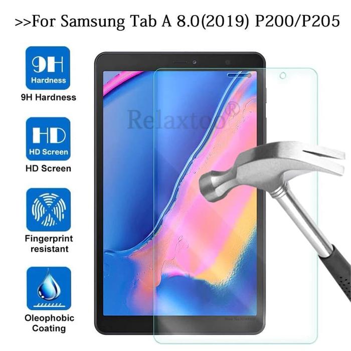 Gambar Tempered Glass SAMSUNG GALAXY TAB A 8 P205 Anti Gores dari toko besar accessories Kota Administrasi Jakarta Utara Tokopedia