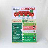 Gambar Poster Waspada Corona 2 dari Sahabat Sejasa Kab. Sleman 1 Tokopedia