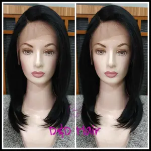 Wig Rambut - Wig Wanita - Front Lace Wig - D&D17703 - Black