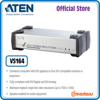 Gambar Aten VS164 - 4 Port DVI Splitter with Audio dari Smartans Kota Administrasi Jakarta Pusat 1 Tokopedia