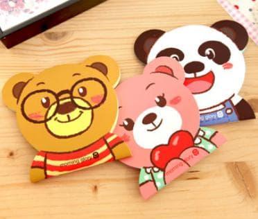 Gambar Buku Notes Motif Keluarga Beruang dari Dunia Jasmine Kota Surabaya Tokopedia