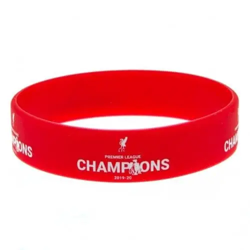 Liverpool FC Premier League Champions Wristband, Gelang Silikon, YNWA