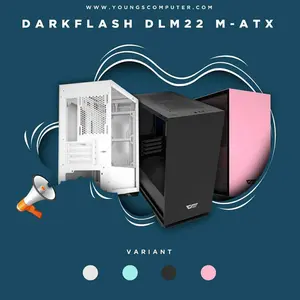 CASING DARKFLASH DLM22 M-ATX Gaming Case