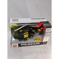 Gambar Mainan Helicopter Rescue Sound And Light MMX-77007 dari Jiwoo Toys Kota Tangerang 4 Tokopedia